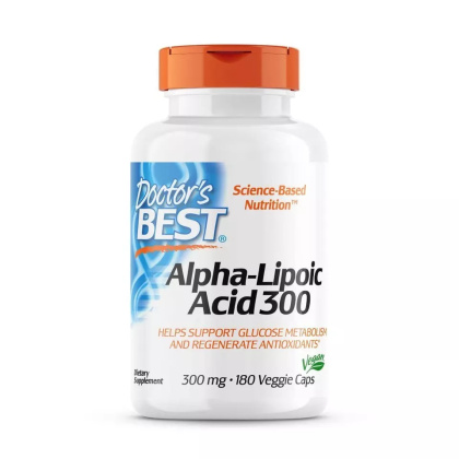 Doctor's Best- Alpha-Lipoic Acid - 300 mg - 180 vcaps