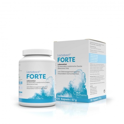 HLH Biopharma - Lactobact FORTE - 120 kapsułek