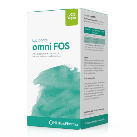 HLH Biopharma - Lactobact omni FOS - 60 kaps.