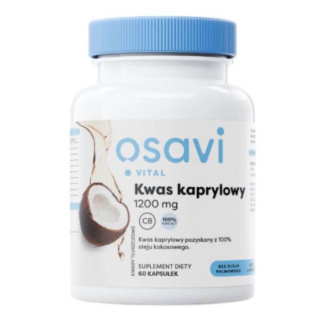 Kwas Kaprylowy - 1200mg - 60 softgels