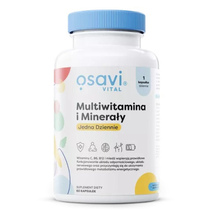 Osavi - Multiwitamina i Minerały Jedna Dziennie - Multiwitamina i Minerały Jedna Dziennie - 60 caps