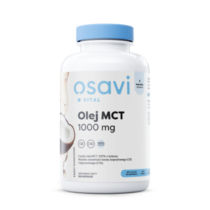 Osavi - Olej MCT - 1000mg - 180 softgels