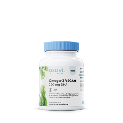 Osavi - Omega-3 Vegan (Vital) - 250mg DHA - 60 vegan softgels