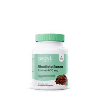 Osavi - Rhodiola Rosea Korzeń - 400mg - 60 vegan caps