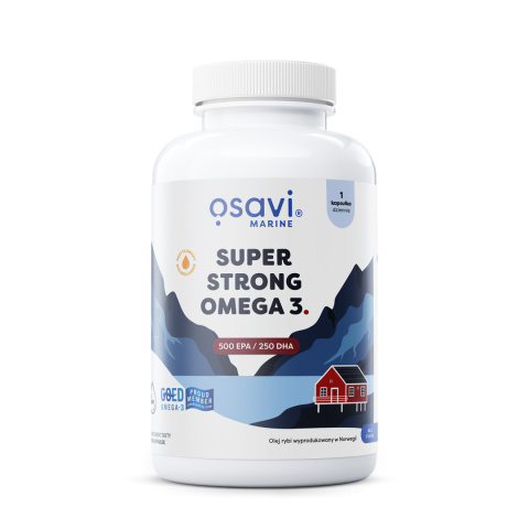 Osavi - Super Strong Omega 3 (Marine) - 500 EPA / 250 DHA - 180 softgels