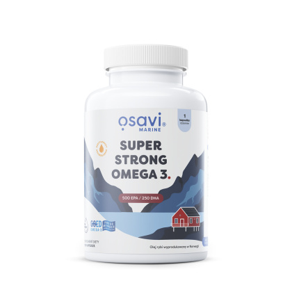 Osavi - Super Strong Omega 3 (Marine) - 500 EPA / 250 DHA - 120 softgels