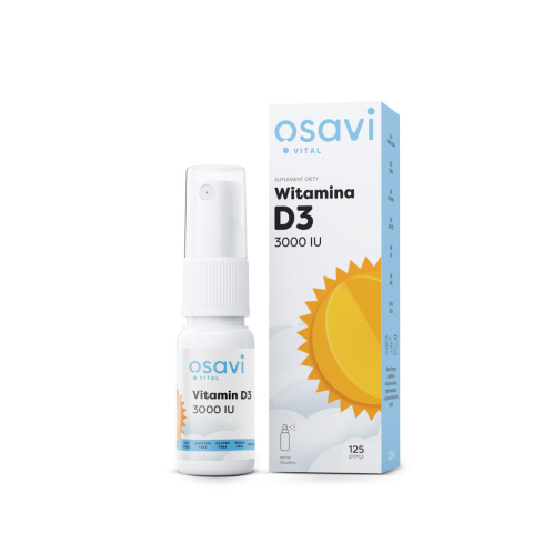 Osavi - Witamin D3 Oral Spray - 3000IU - 12.5 ml.