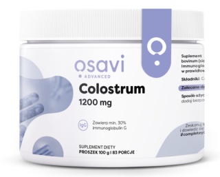 Osavi - Colostrum Proszek, 1200mg - 100 grams