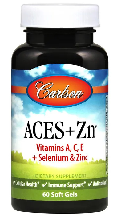 Carlson Labs - ACES + Zn - 60 kapsułek miękich