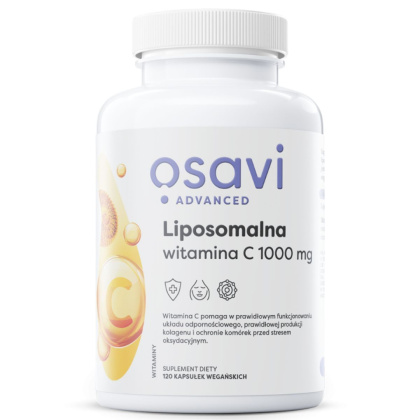 Osavi - Liposomalna Witamina C - 1000mg - 120 vcaps