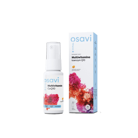 Osavi - Multiwitamina Koenzym Q10 Spray Doustny, Pomarańcza - 25 ml.