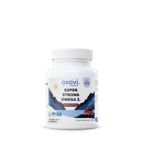 Osavi - Super Strong Omega 3 (Marine) - 500 EPA / 250 DHA - 60 softgels