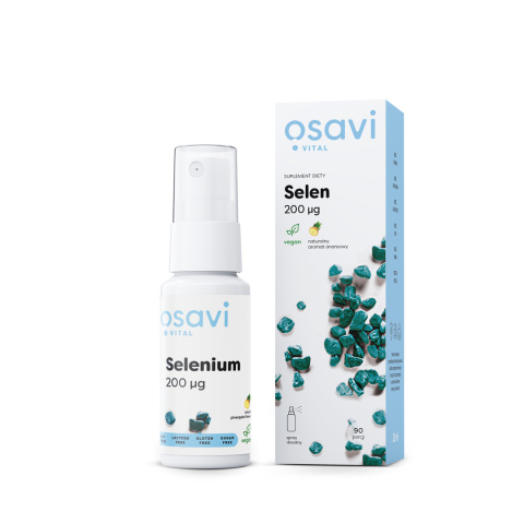 Osavi - Selen Spray Doustny, 200mcg (Ananas) - 26 ml.