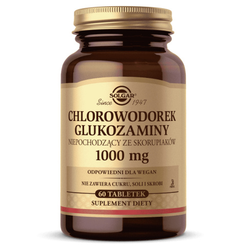 Solgar - Chlorowodorek glukozaminy 1000 mg