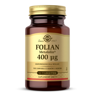 Solgar - Folian (Metafolin) 400 mcg