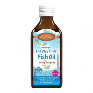 Carlson Labs - Kid's The Very Finest Fish Oil 800 mg Natural Mixed Berry - 200 ml