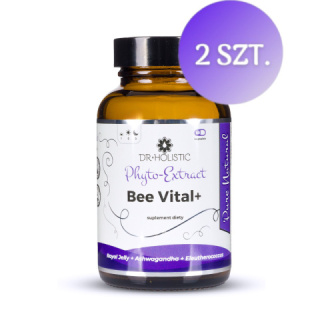 DR Holistic ZESTAW: 2 x Bee Vital+ Phyto Extract - 60 kaps.