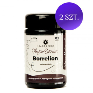 DR Holistic ZESTAW: 2 x Borrelion Phyto Extract - 60 kaps.