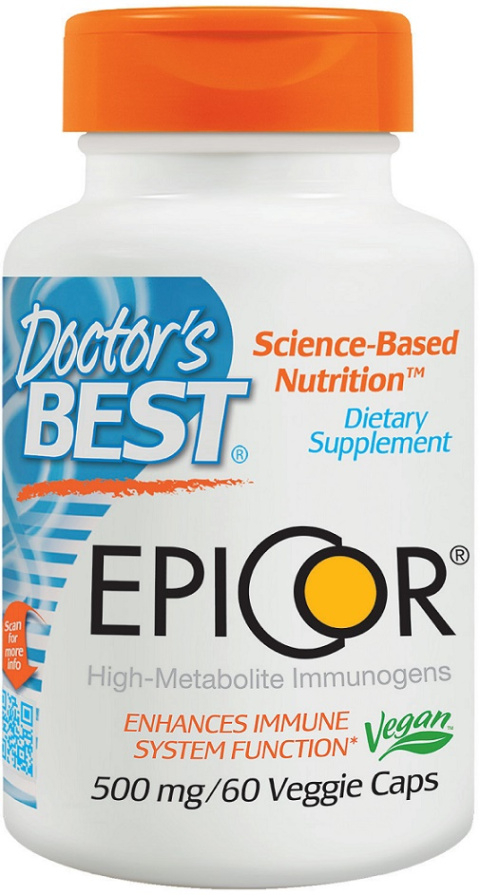 Doctor's Best - Epicor - 500 mg - 60 kapsułek