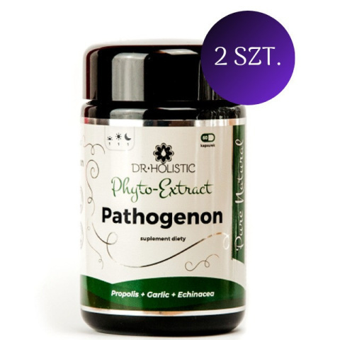 Dr Holistic ZESTAW: 2 x Pathogenon Phyto Extract - 60 kaps.