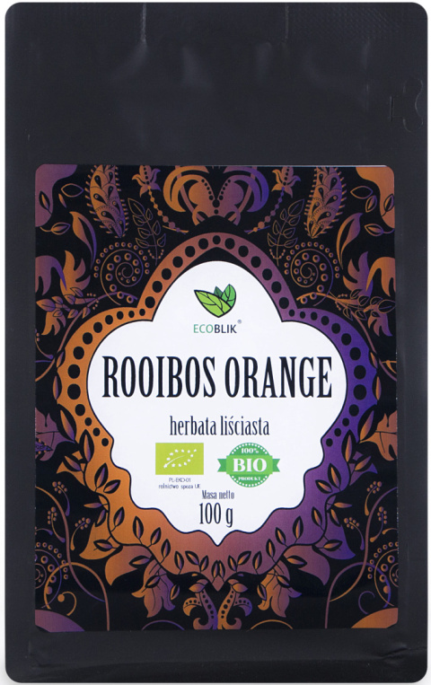 Ecoblik - Herbata ROOIBOS ORANGE luz 100g EKO