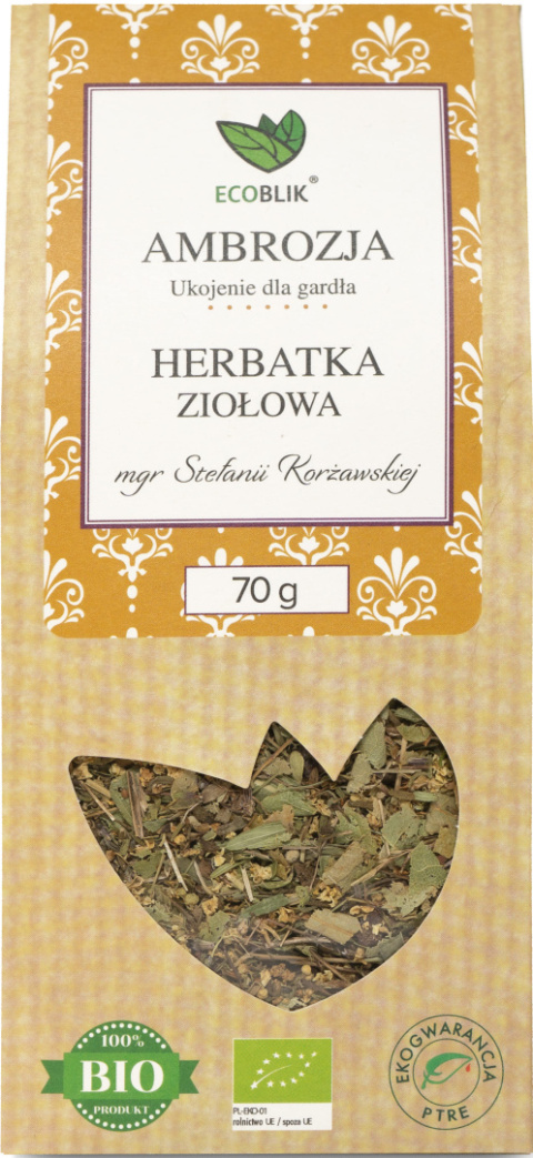 Ecoblik - Herbatka Ambrozja 70g luz EKO