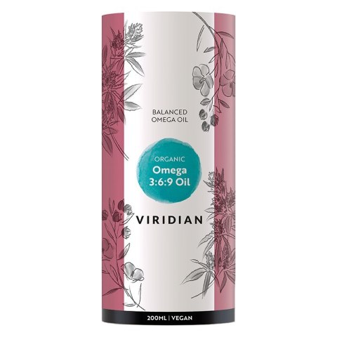 Viridian - Ekologiczny Olej Omega 3:6:9 - 200 ml