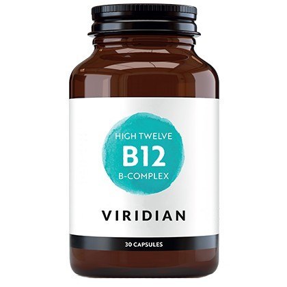 Viridian - High Twelve B-Complex B12 - 30 kapsułek