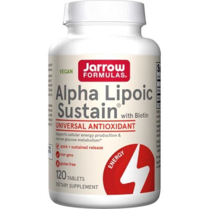 Jarrow Formulas Alpha Lipoic Sustain with Biotin - 60 tablets