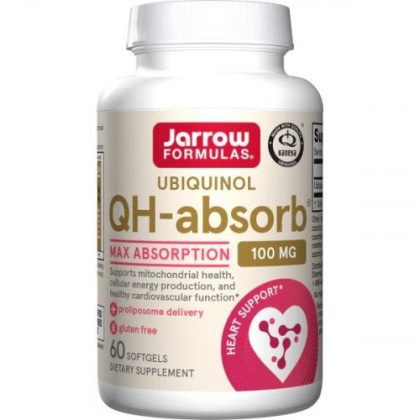 Jarrow Formulas - Ubiquinol QH-absorb 100mg - 120 softgels