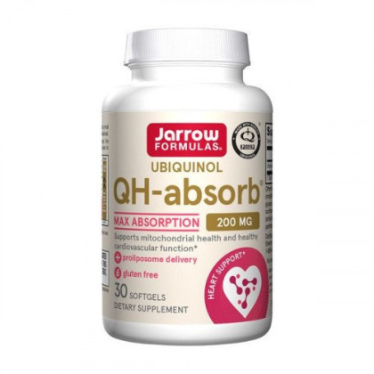 Jarrow Formulas - Ubiquinol QH-absorb 200mg - 60 kapsułek