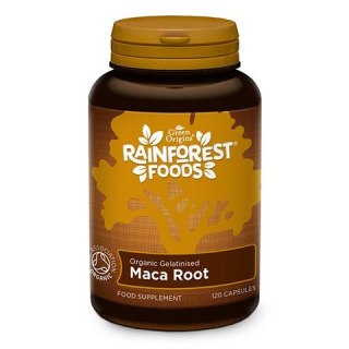 Rainforest Foods - Maca BIO (120 kapsułek x 500 mg)