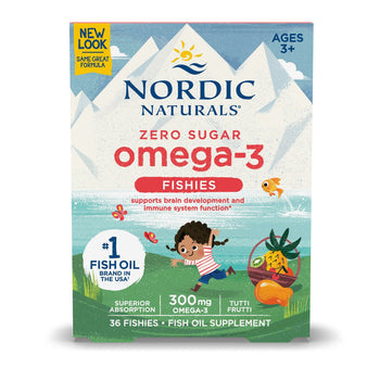 Nordic Naturals - Nordic Omega-3 Fishies - 36 żelek