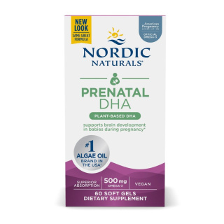 Nordic Naturals - Prenatal DHA Vegan - 60 kapsułek