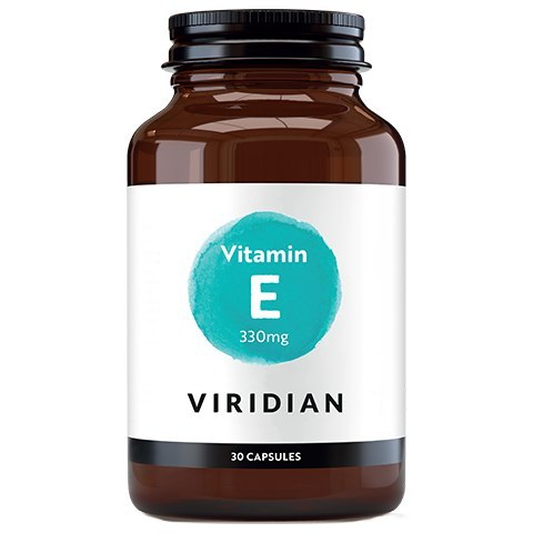 Viridian - Naturalna Witamina E 330mg (400iu) - 30 kapsułek