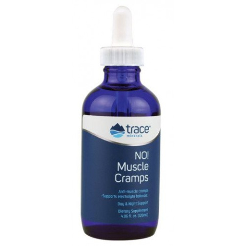 Trace Minerals - No! Muscle Cramps, 120 ml