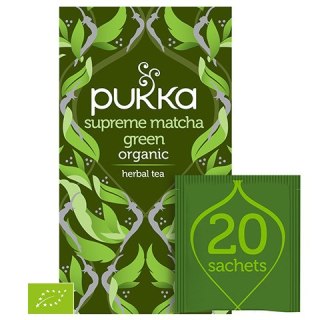 Pukka Supreme Matcha Green BIO 20 saszetek