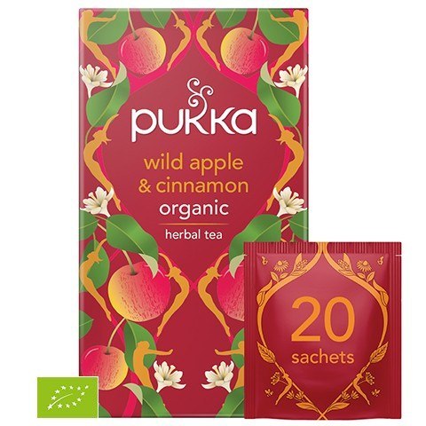 Pukka Wild Apple & Cinnamon BIO 20 saszetek