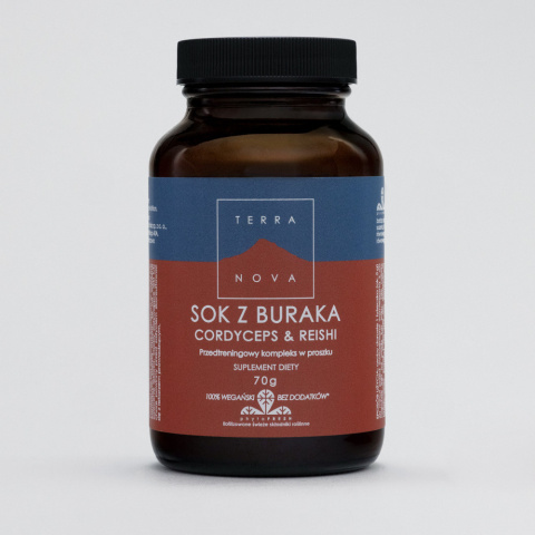 Terranova - SOK Z BURAKA CORDYCEPS & REISHI - 70 g