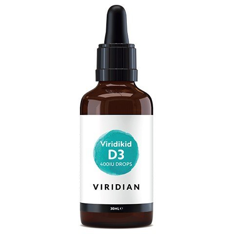 Viridian - Viridikid Witamina D w kropelkach dla dzieci - 30 ml