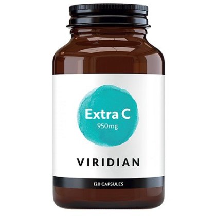 Viridian - Witamina C Extra 950 mg - 120 kapsułek