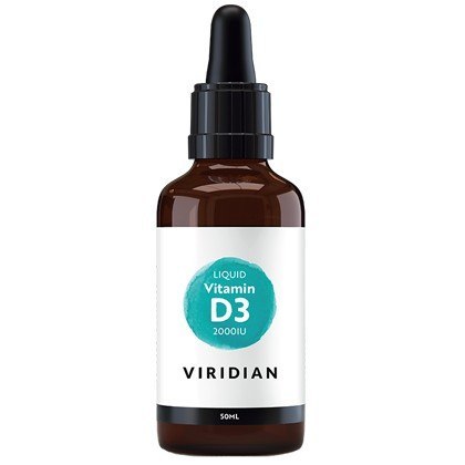 Viridian - Witamina D3 (wegan) w płynie - 50 ml