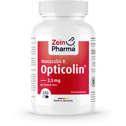 Zein Pharma - Monacolin K Opticolin -240 kapsułek wegetariańskich