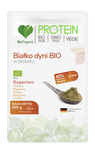 BeOrganic - Białko bobu BIO w proszku 200g