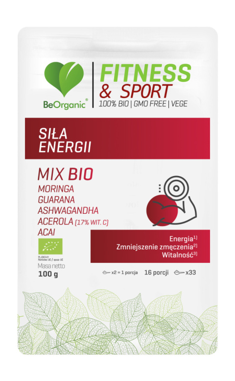 BeOrganic - Siła energii MIX BIO 100g