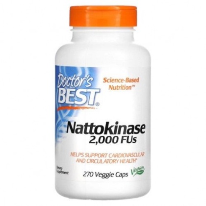 Doctors Best - Nattokinase - 2000 FUs - 270 kapsułek