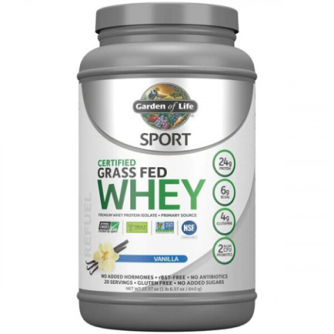 Garden of Life - Sport Certified Grass Fed Whey Protein