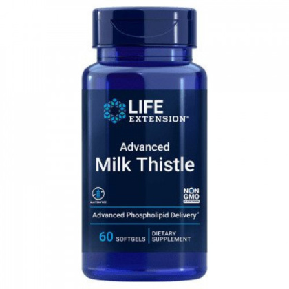 Life Extension - Advanced Milk Thistle - 60 kapsułek