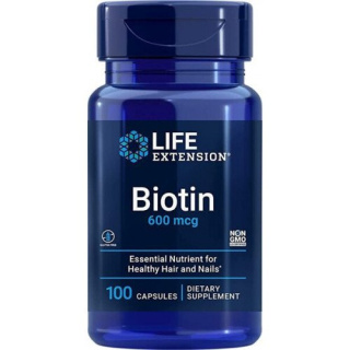 Life Extension - Biotin - 100 kapsułek