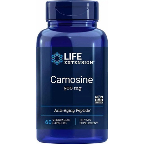 Life Extension - Carnosine, 500mg - 60 kapsułek wegetariańskich